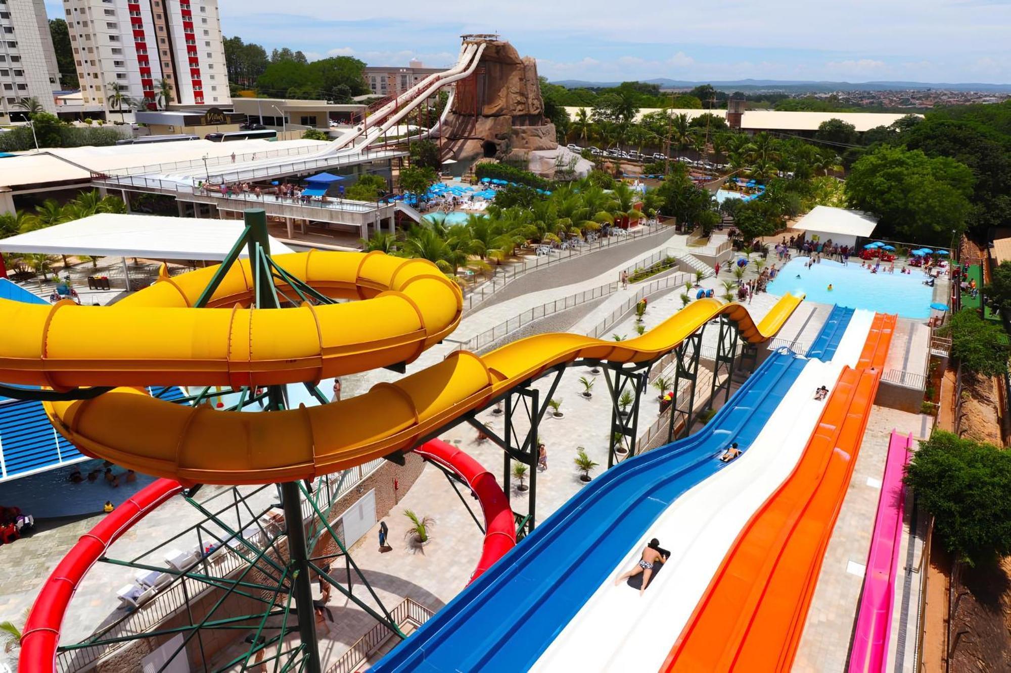 דירות קאלדס נובאס Piazza Diroma Com Acesso Ao Acqua Park מראה חיצוני תמונה