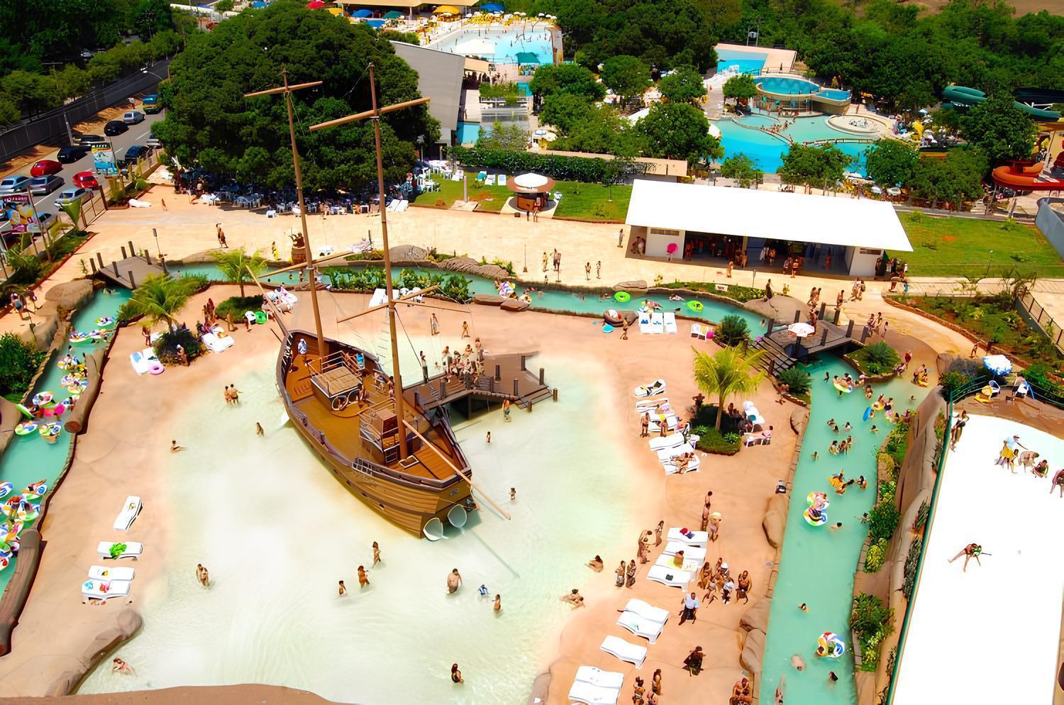 דירות קאלדס נובאס Piazza Diroma Com Acesso Ao Acqua Park מראה חיצוני תמונה